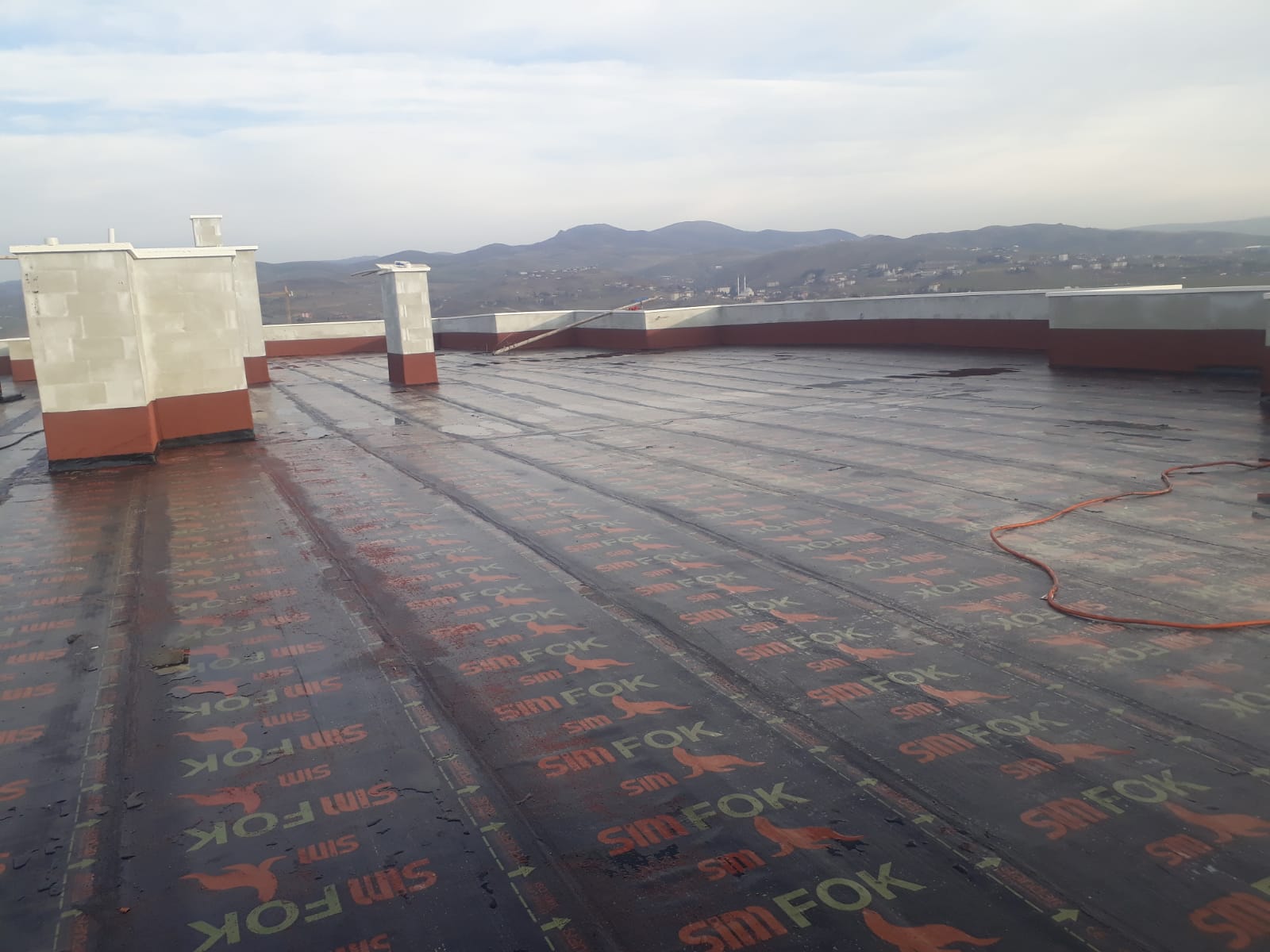 Ankara Residential Project – FOK SP3000 Membrane Application